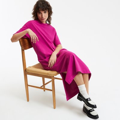 Vestido largo de punto, botones en el hombro LA REDOUTE COLLECTIONS