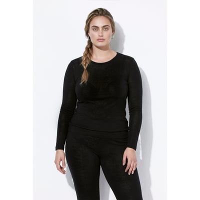 T-shirt en maille fine, coupe Slim Fit ULLA POPKEN