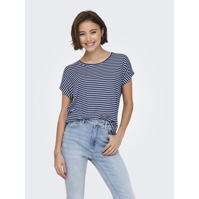T-shirt à fines rayures, manches courtes ONLY