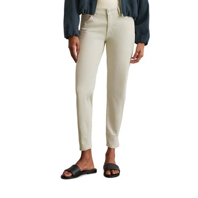 Pantalon modèle Lulea slim cropped en mélange de lyocell et de coton MARC O'POLO