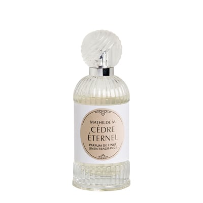 Parfum de linge 75 ml CÈDRE ÉTERNEL MATHILDE M