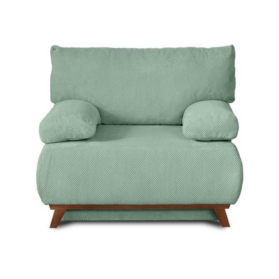 Fauteuil convertible en Velours texturé - CRISTAL LISA DESIGN
