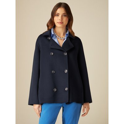 Manteau court en laine mélangée OLTRE