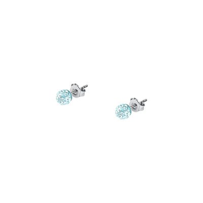 Boucles d'oreilles en argent 925 et oxyde de zirconium CLEOR