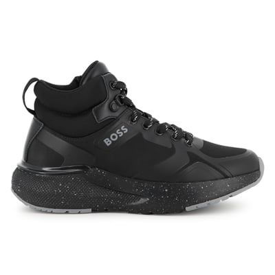Baskets hautes à lacets BOSS KIDSWEAR