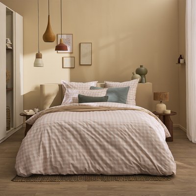 Housse de couette imprimée en percale de coton, CADENCE ESSIX