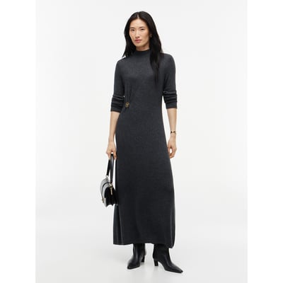 Robe longue en maille en laine TOMMY HILFIGER