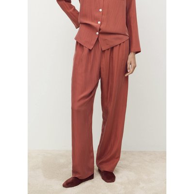 Pantalon soie MANGO