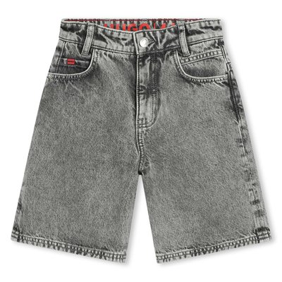 Bermuda 5 poches en jean HUGO KIDSWEAR