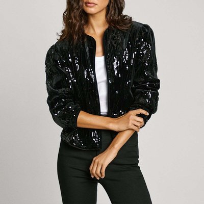 Veste À Sequins En Velours PEPE JEANS