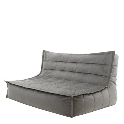 Pouf canapé de sol en velours - KOTA ICON