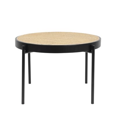 Table basse en rotin et bois   - SPIKE ZUIVER