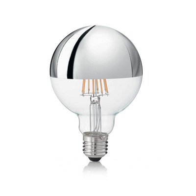 Ampoule Led E27 Calotte Argent 8w Diam. 9.5 Cm MILLUMINE