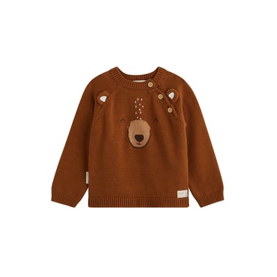 Pull bébé en tricot Moka PETIT BEGUIN