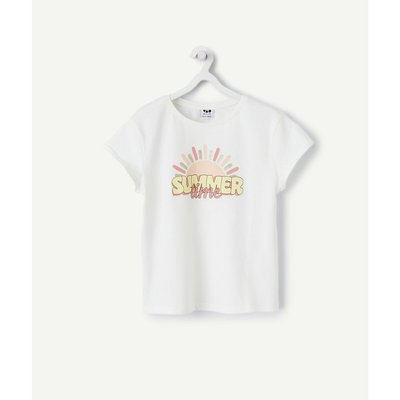 T-shirt de mangas curtas, em algodão bio TAPE A L'OEIL