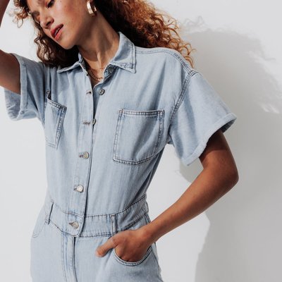 Combishort en jean PROMOD
