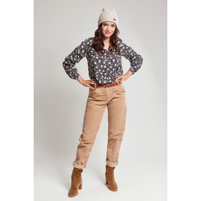 Blouse imprimé champêtre en cupro ARMOR-LUX