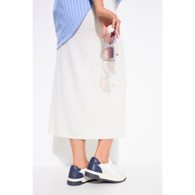 Sneakers en cuir , pied large ULLA POPKEN