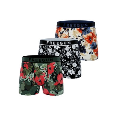 Lot de 3 Boxers coton FREEGUN