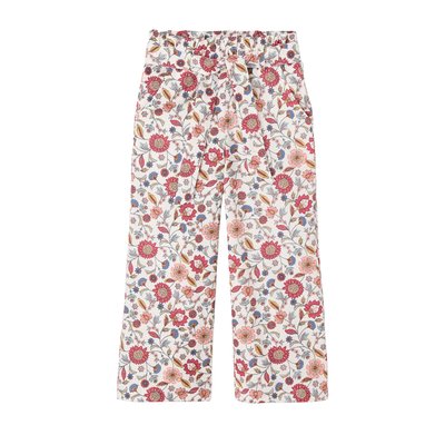 Pantalon large Imprimé fleurs VERTBAUDET