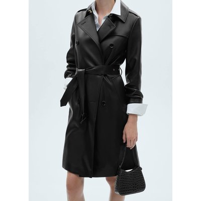 Trench coat cuir homme best sale