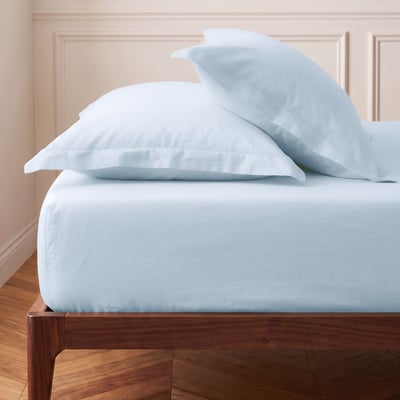 Drap housse en coton bonnet 30 cm STUDIO SENSEI MAISON
