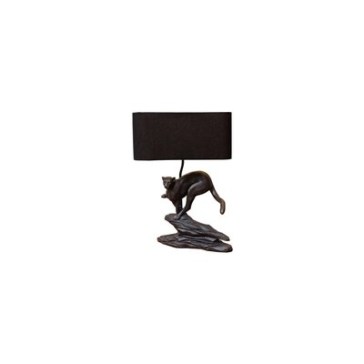 Lampe à poser en résine LÉOPARD CHEHOMA