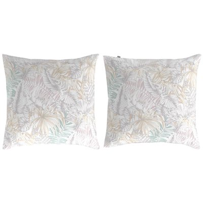 Lot de 2 taies d'oreiller en coton PALM A NAF NAF HOME