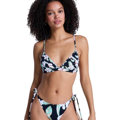 Haut de maillot de bain bikini triangle PRINTED ESSENTIALS FIXED TRI. ROXY
