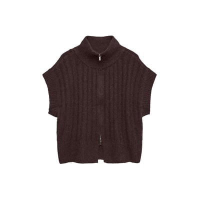 Gilet zippé à manches courtes VERO MODA