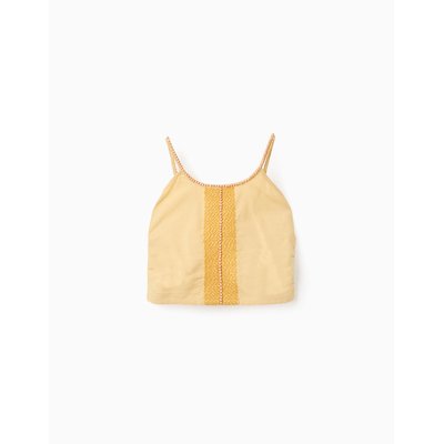 Top en Coton et Lin avec Perles ZIPPY