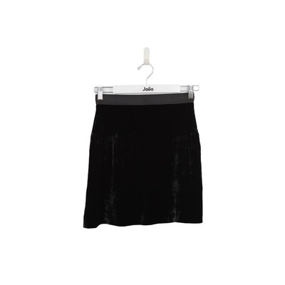 Mini jupe velours noir La Redoute