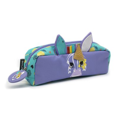 Trousse scolaire simple Kiprokos le zèbre LES DEGLINGOS