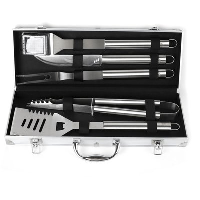 Ustensile barbecue MALETTE Set 5 pièces ESSENTIEL B