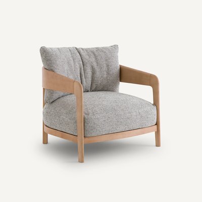 Fauteuil essenhout met naturelle of zwart tint Magalena AM.PM