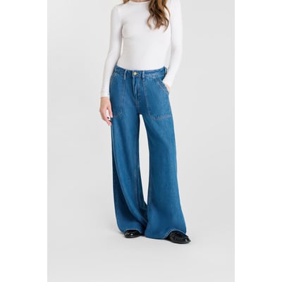 Jeans loose, large VICTORIA, longueur 34 LE TEMPS DES CERISES
