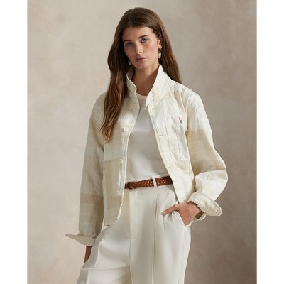 Veste patchwork à col montant POLO RALPH LAUREN