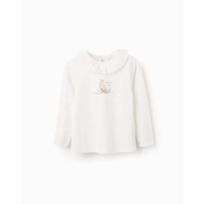 T-shirt avec volants et imprimés NOVEAUX NATURE ZIPPY