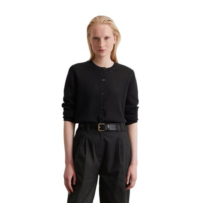 Cardigan slim en coton organique lourd MARC O'POLO