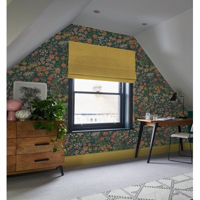 Papier peint Wallflower Emerald GRAHAM ET BROWN