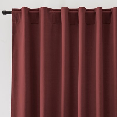 Tenda in velluto finitura con patte nascoste, Velvet LA REDOUTE INTERIEURS