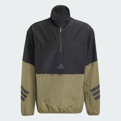 Sweat-shirt toile demi-zip 3 bandes Future Icons ADIDAS SPORTSWEAR
