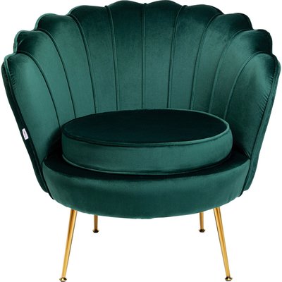 Fauteuil en velours, WATER LILY KARE DESIGN