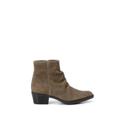 Bottines de style western, modèle Rodeo en cuir velours huilé MARC O'POLO