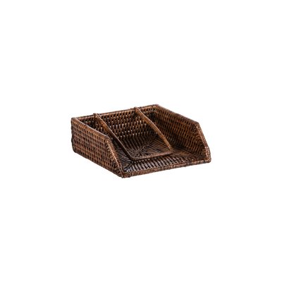 Porte serviettes   en rotin 18 cm-SAYA TABLE PASSION