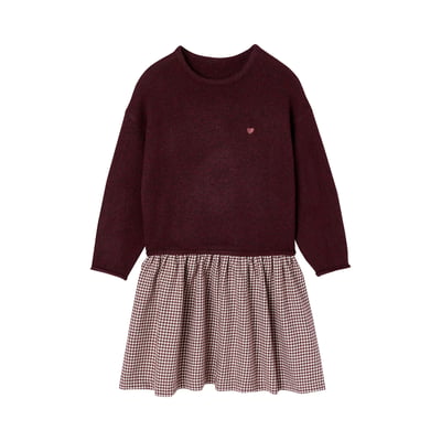 Robe 2 en 1 manches longues VERTBAUDET