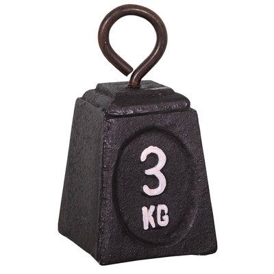 Cale-porte en fonte poids 3kg 8x8x15cm WADIGA