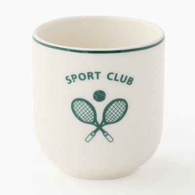 Tasse finition imprimée, 9cl MONOPRIX