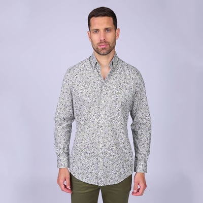 Chemise fleurie Hubert MISE AU GREEN