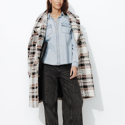 Chemise western en jean PROMOD